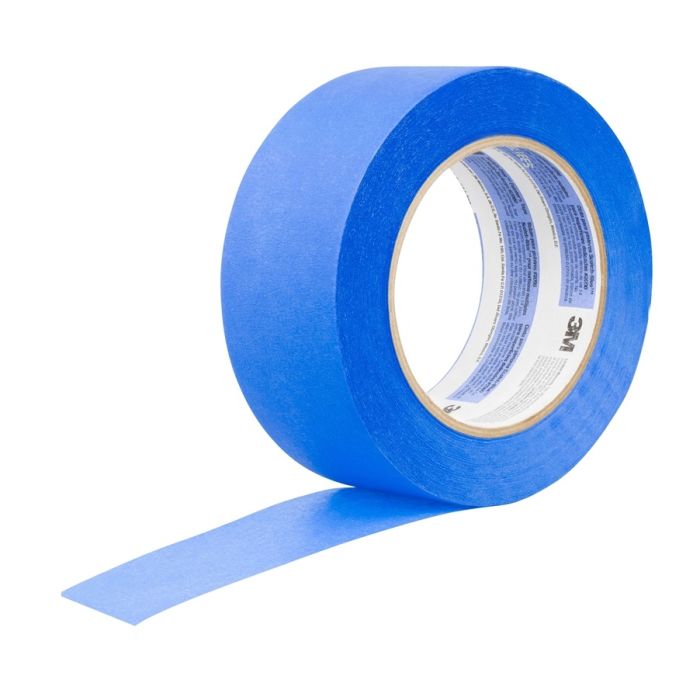 Cinta adhesiva azul de 30 m para pintores de enmascarar limpia y fácil de  quitar agarre de la cubierta cónica para impresoras 3D Paniters Tape