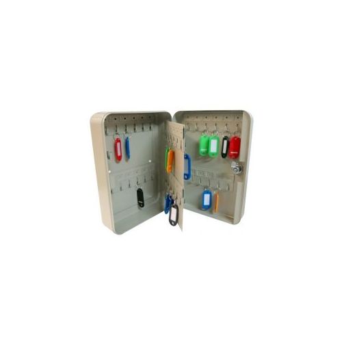 Caja para 48 llaves con llavero de colores 25 cm 214557 OBI