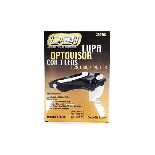 Lupa optovisor 12 a 35X 260502 OBI