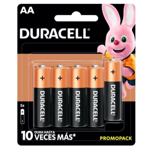 Batería pila AA 4 Pz 1500 Duracell