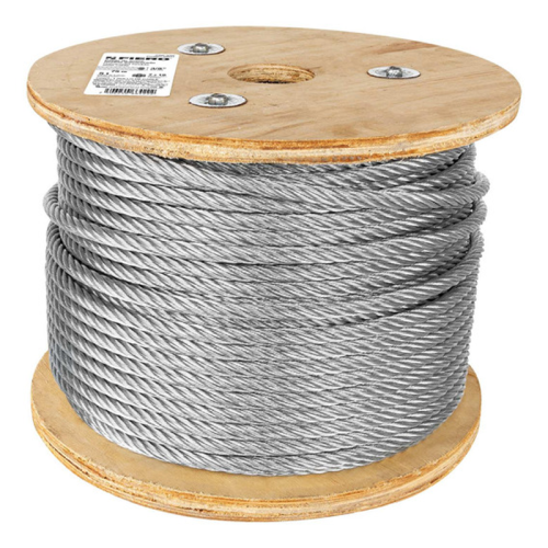 Cable de Acero Galvanizado Cubierto con PVC 8M 3/16 13916 Adir-4989