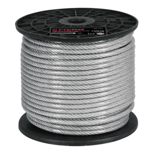 Cable de Acero Galvanizado Cubierto Con PVC 30M 1/16 13914 Adir-4983