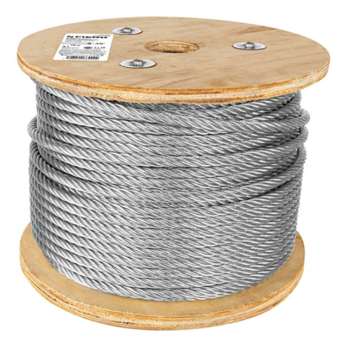 Cable de Acero Galvanizado Cubierto con PVC 4M 3/16 13917 Adir-4994