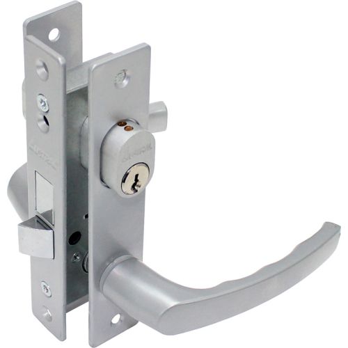 Cerradura perfil angosto 639 CD cromo satinado austral - 5348 - 1