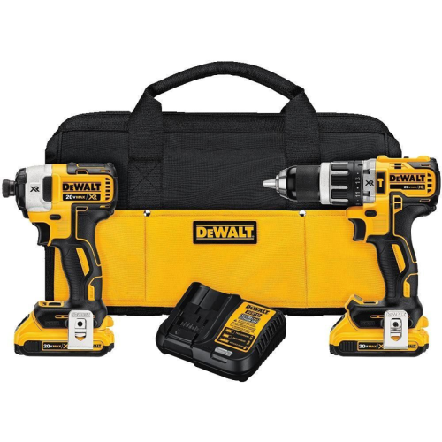 Combo Llave de Impacto DCF887-Rotomartillo DCD796 ION-LI 20V MAX Brushless DCK287D2 Dewalt-3261-1