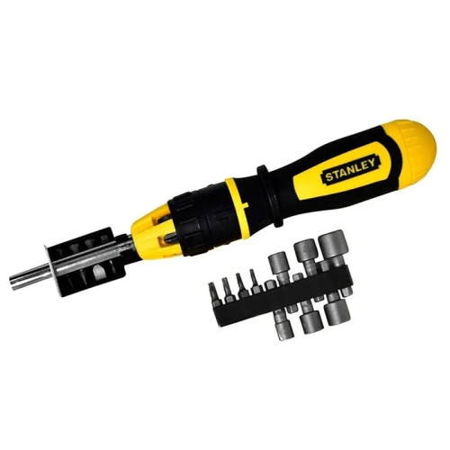 Destornillador ratchet  tipo matraca 20 accesorios 62-574 Stanley