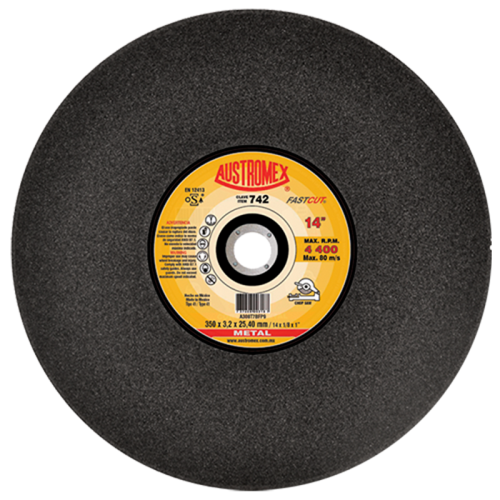 Disco para corte de metal 14 Pulg (solidos) 742 Austromex - 849 - 1