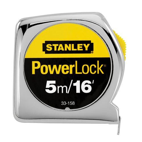 Flexómetro nylon powerlock 3/4X16 pies 33-158MX Stanley