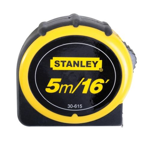 Flexómetro con nylon 3/4 Pulg 19 mm 5 Mts 30-615 Stanley