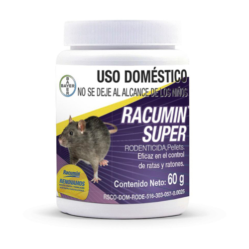 Insecticida racumin para ratas 60 g Rat-Kill - 1176 - 1
