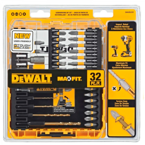 Juego P/Taladro 32 PZ DWA2SLS32 Dewalt Accesorios-1050-1