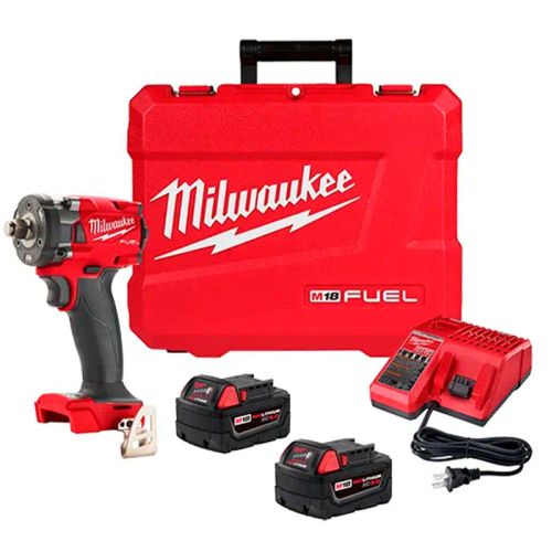 Kit de llave de impacto compacta M18 FUEL™ DE 1/2" 2855-22 Milwaukee - 4585 - 1