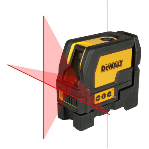 Láser Auto-Nivelante en Cruz con 2 Puntos Luz Roja DW0822 Dewalt-1238-1