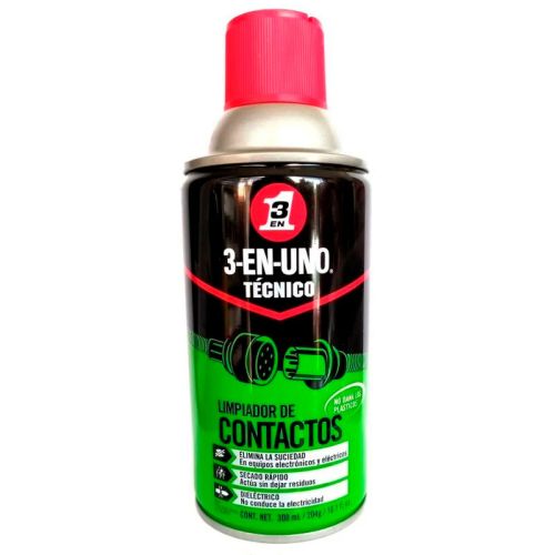 Limpiador de Contactos Técnico 300 ML 3-en-Uno-109