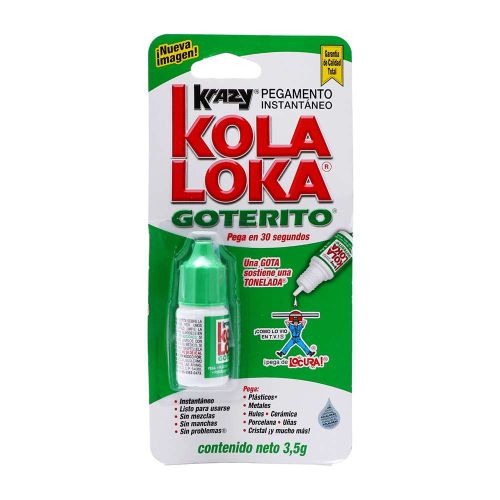 Pegamento gotero 3.5 gr Kola Loka