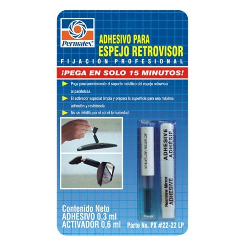 Pegamento para espejo retrovisor 22 LP Permatex