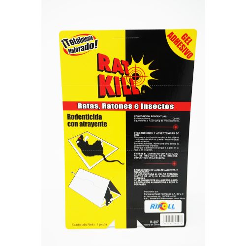 Ratonera de papel con pegamento R-207 Rat-Kill