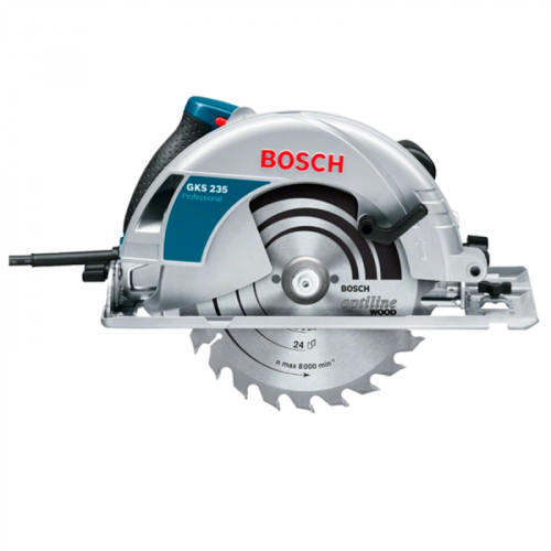 Sierra circular 9 ¼" 1700W 5,300 RPM GKS 235 157A.0 Bosch-2494-1