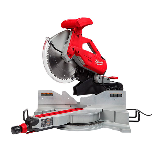 Sierra ingletadora deslizante de doble bisel 12 Pulg 1800W 6955-20 Milwaukee - 4347 - 1