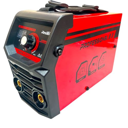 Soldadora inversora 127 V MMA130S roja Redbo - 4931 - 1